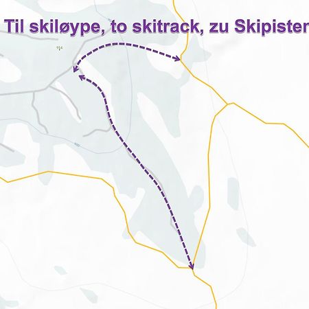 Вилла Bjerkely, Sjusjoen Экстерьер фото